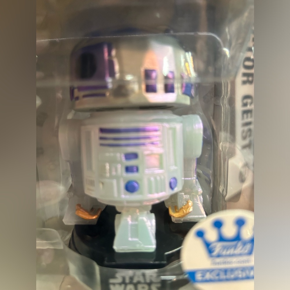 Funko exclusive R2D2  100 anniversary facette edition opalescent.  NIB in - Picture 3 of 8